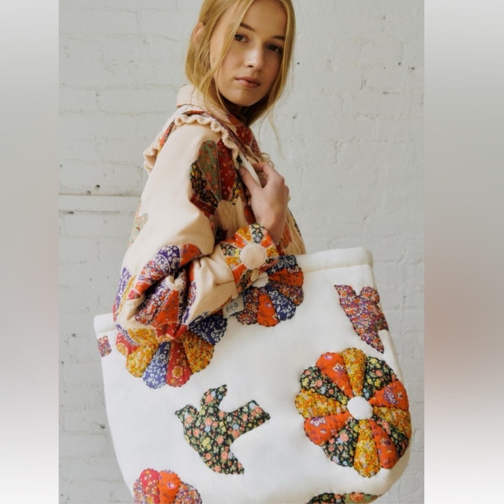 Sézane x Sea New York Quilted Tote
